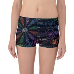 Zodiac Geek Reversible Boyleg Bikini Bottoms