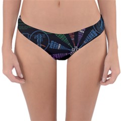 Zodiac Geek Reversible Hipster Bikini Bottoms