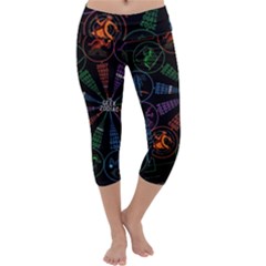 Zodiac Geek Capri Yoga Leggings