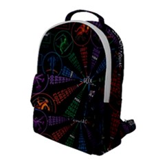 Zodiac Geek Flap Pocket Backpack (large)