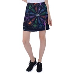 Zodiac Geek Tennis Skirt