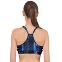 Night Music The City Neon Background Synth Retrowave Basic Training Sports Bra View2