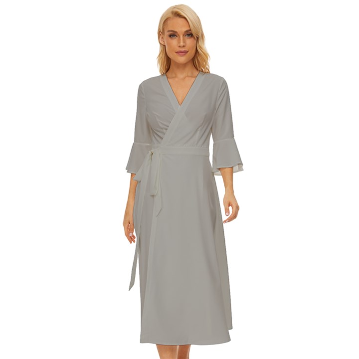 Chalice Silver Grey	 - 	Midsummer Wrap Dress