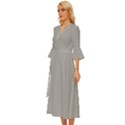 Chalice Silver Grey	 - 	Midsummer Wrap Dress View2