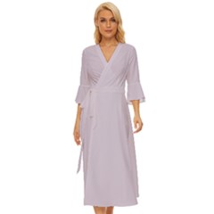 Languid Lavender Purple	 - 	midsummer Wrap Dress by ColorfulDresses