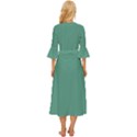 Polished Pine Green	 - 	Midsummer Wrap Dress View4