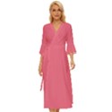 Rouge Pink	 - 	Midsummer Wrap Dress View1