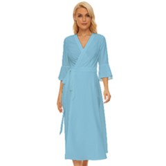 Baby Blue	 - 	Midsummer Wrap Dress