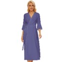 Blue Iris	 - 	Midsummer Wrap Dress View1