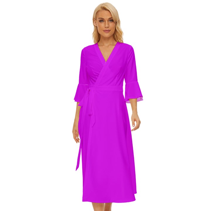 Psychedelic Purple	 - 	Midsummer Wrap Dress