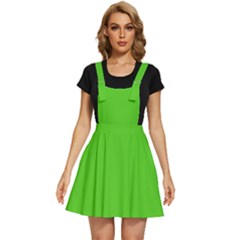 Bright Green	 - 	apron Dress by ColorfulDresses