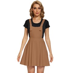 Two Penny Brown	 - 	apron Dress by ColorfulDresses