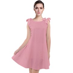 Pink Daisy	 - 	tie Up Tunic Dress by ColorfulDresses