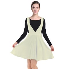 Pale Spring Bud	 - 	plunge Pinafore Dress by ColorfulDresses