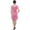 Miller Pink	 - 	Drawstring Hooded Dress View2