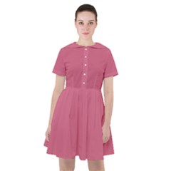 Cinnamon Satin Pink	 - 	Sailor Dress