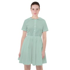 Pistachio Green	 - 	sailor Dress by ColorfulDresses