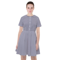 Manatee Grey	 - 	sailor Dress by ColorfulDresses