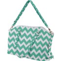 Chevron Pattern Giftt Canvas Crossbody Bag View2