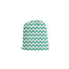 Chevron Pattern Giftt Drawstring Pouch (xs) by GardenOfOphir