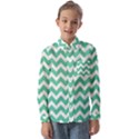 Chevron Pattern Giftt Kids  Long Sleeve Shirt View1