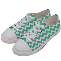 Chevron Pattern Giftt Men s Low Top Canvas Sneakers by GardenOfOphir