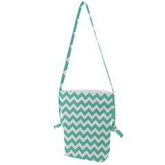 Chevron Pattern Giftt Folding Shoulder Bag by GardenOfOphir