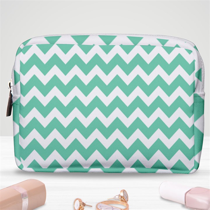 Chevron Pattern Giftt Make Up Pouch (Medium)