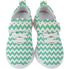 Chevron Pattern Giftt Kids  Velcro Strap Shoes by GardenOfOphir