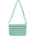 Chevron Pattern Giftt Double Gusset Crossbody Bag View1