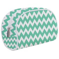 Chevron Pattern Giftt Make Up Case (medium) by GardenOfOphir