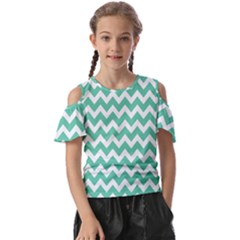 Chevron Pattern Giftt Kids  Butterfly Cutout Tee by GardenOfOphir