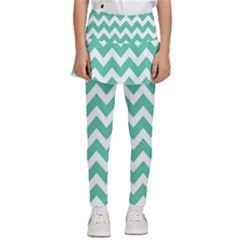 Chevron Pattern Giftt Kids  Skirted Pants by GardenOfOphir