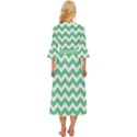 Chevron Pattern Giftt Midsummer Wrap Dress View4