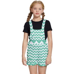 Chevron Pattern Giftt Kids  Short Overalls by GardenOfOphir