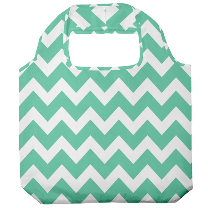 Chevron Pattern Giftt Foldable Grocery Recycle Bag