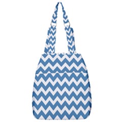 Chevron Pattern Gifts Center Zip Backpack by GardenOfOphir