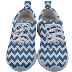 Chevron Pattern Gifts Kids Athletic Shoes by GardenOfOphir