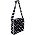 Black And White Polka Dots Cross Body Office Bag View2