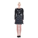 Black And White Polka Dots Suspender Skater Skirt View2