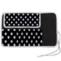 Black And White Polka Dots Pen Storage Case (S) View2