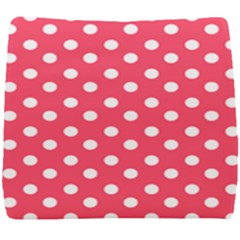 Hot Pink Polka Dots Seat Cushion by GardenOfOphir