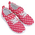 Hot Pink Polka Dots Women s Velcro Strap Shoes View3