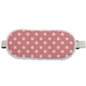 Coral And White Polka Dots Rounded Waist Pouch View2