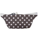 Brown And White Polka Dots Waist Bag  View2