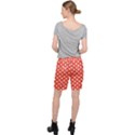 Indian Red Polka Dots Pocket Shorts View2