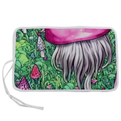 Liberty Cap Magic Mushroom Pen Storage Case (l) by GardenOfOphir