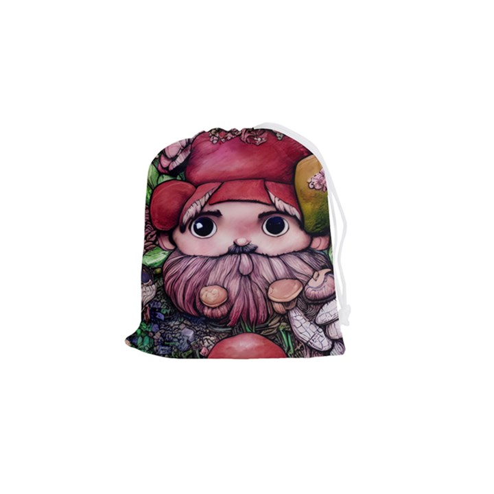 Shroom Glamour Drawstring Pouch (Small)