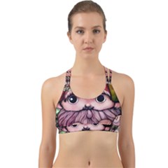 Shroom Glamour Back Web Sports Bra by GardenOfOphir