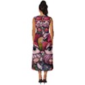 Shroom Glamour Sleeveless Round Neck Midi Dress View4